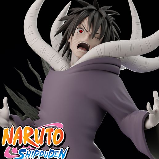 obito uchiha Naruto 3D print model - Mito3D