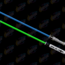 obiwan & qui-gon sabres de luz vários guerras fortes starwars estrela tamanho sabre adereços prop o poder vida jedi força cosplay arma 3d print model - Mito3D