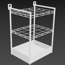 objeto suporte objetos chuveiro acessórios banheiro casa 3d print model - Mito3D