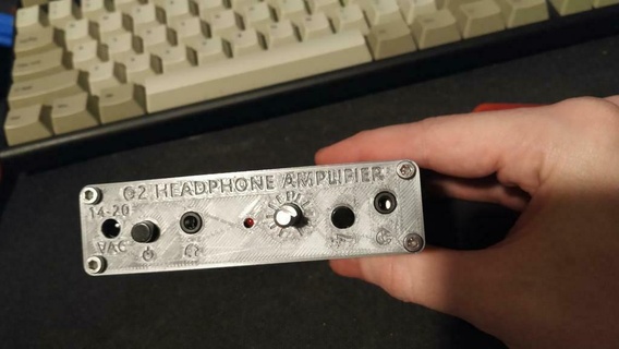 objetivo 2 amplificador caso bainha jds laboratórios audio audiófilo fones ouvido o2 som 3d print model - Mito3D