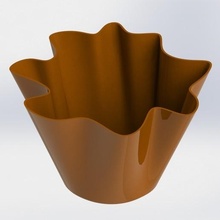 objects flower pot plants cool vase pen 3d print model - Mito3D