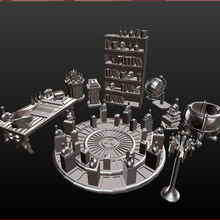 oggetti mobili santuario incantesimi gioco scuro spels magia il 3d print model - Mito3D