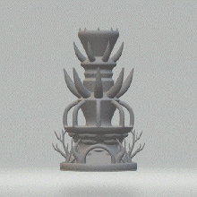 oblivion dice tower 3d print model - Mito3D