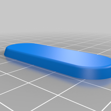 oblungo base pacco magnete In piedi 3d print model - Mito3D
