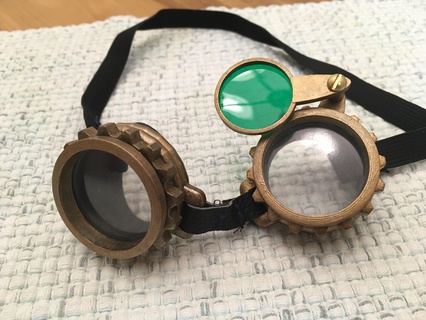 obscuraspecs steampunk lunettes protection cosplay costume 3d print model - Mito3D
