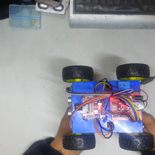 evitar obstáculos carro robô linha seguinte gadget robocar robotcar 3d print model - Mito3D