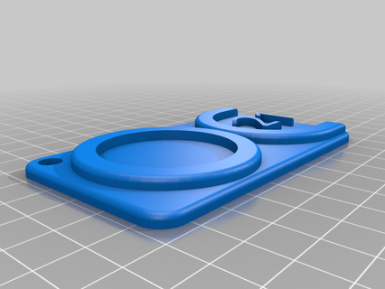 oc21 key chain 3d print model - Mito3D
