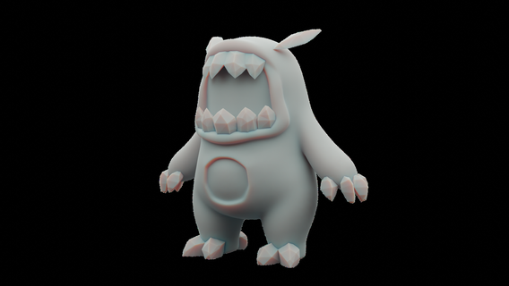 occlura temtem tem tempedia cute creature monster figure figurine toy game model 3d print model - Mito3D