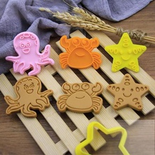 ocean animal cookie cutters set 11 home cutter set cutters cithen home cutter cook cookies cookie stamp set water sea ocean shrimp shark whale octopus fish dolphin seahorse crab starfish turtle