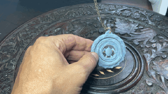 ocean spirit armillary sphere jewelery pendant charm necklace fidget toy sea turtle dolphin whale waves fashion keychain animal 3d print model - Mito3D