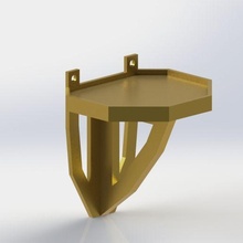 octagonal apoyo artilugio 3d print model - Mito3D