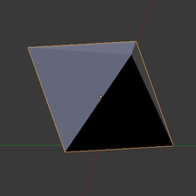 octahedron various education school polyhedron regular 3d print model - Mito3D