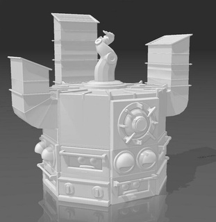 octo oven final shape splatoon story mode action figure 1 2 3 figurine game print 3d salmon run 3d print model - Mito3D