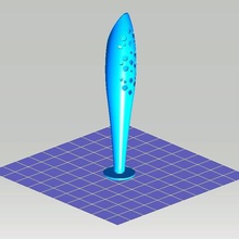 octo vazo sanat 3d print model - Mito3D