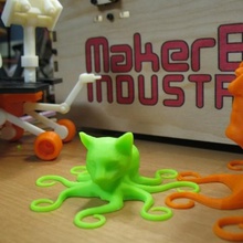 octocat v15 vari meshmixer il polpo mashup giocattolo 3d print model - Mito3D