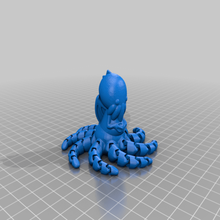 octocthulhu cthulhu lovecraft lovecraftian myth octo octopus mechanical_toys 3d print model - Mito3D