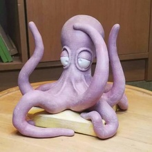 octopus art animals sculpture 3d print model - Mito3D