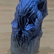 poulpe art animal fantastique figurine miniature statue sculpture 3d print model - Mito3D