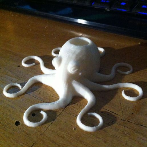 polvo ego suporte jogos animais 3D print model - Mito3D