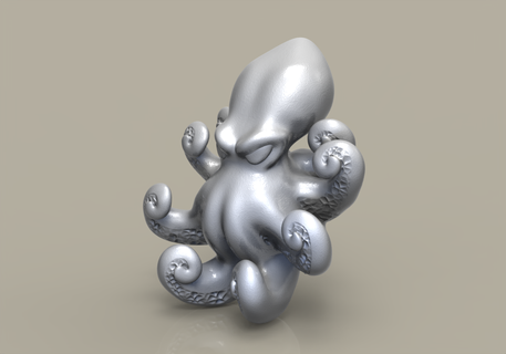 octopus 3d model funko pop custom 3d print model - Mito3D