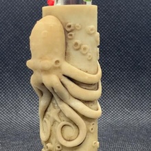 poulpe briquet bic cas divers le des tentacules de l'océan pirate 3d print model - Mito3D