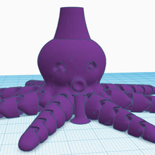 octopus bong nozzle hookah shisha 3d print model - Mito3D