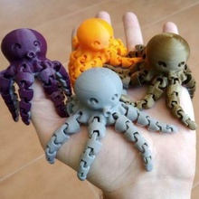octopus color 3d print model - Mito3D