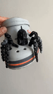 octopus crocs charm 3d print model - Mito3D