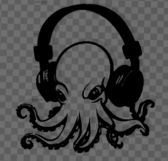 octopus earphones 3d print model - Mito3D