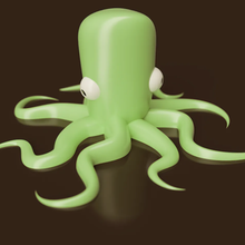 octopus animal sea sailors 3d print model - Mito3D