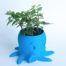 octopus planter home 3d print model - Mito3D