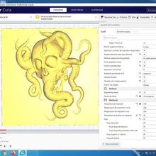 Tintenfisch-Schädel home Schädel octopus Tabelle 3d print model - Mito3D