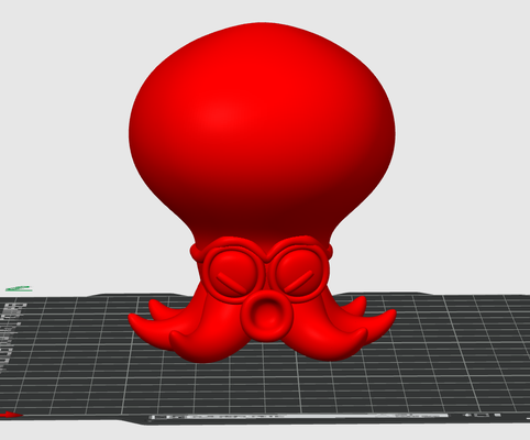 octorok efsane of zelda ekici ev bağlantı hyrule ganon kuvvet ocarina şeyh korok rupi periler ahtapot 3d print model - Mito3D