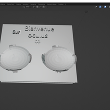 Oculus arayış 2 kontrolör Kulp destek 3d print model - Mito3D