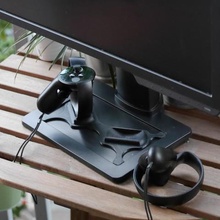 oculus rift touch controller stand benq xl2411t monitor gadget video games 3d print model - Mito3D