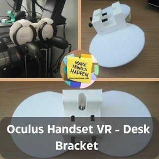 oculus rift vr handset bracket convert wall mount desk gaming pc 3d print model - Mito3D