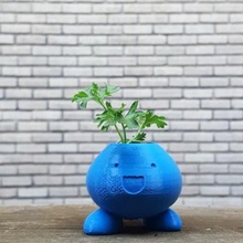 oddish planter remix home pokemon go succulent 3d print model - Mito3D