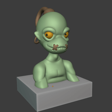 oddworld game alien toy art odd videogames videogame games 3d print model - Mito3D