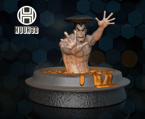 oden art one piece manga anime luffy pot kozuki wano 3d print model - Mito3D