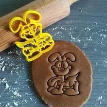 odie garfield cookie cutter animation baking dough shape kitchen bake cookies speculoos 3d print model - Mito3D