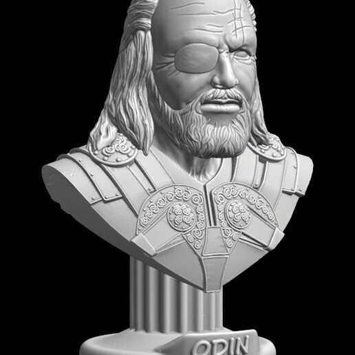 odin parents gods god thor loki viking marvel anthony hopkins 3D print model - Mito3D