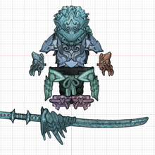 odogaron armor lego compatible game monsterhunter mhw mh monster hunter alpha 3d print model - Mito3D