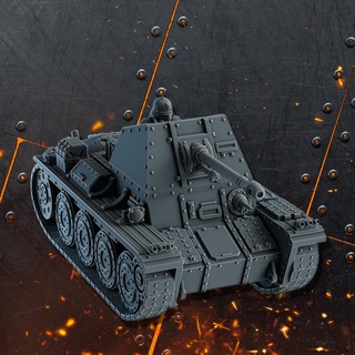 ouvert armes char sci soutien réservoir véhicule wargaming lourd allemand ww2 table 28mm alternative Panzer Procuration sombre Dakkadakka hwt 3d print model - Mito3D