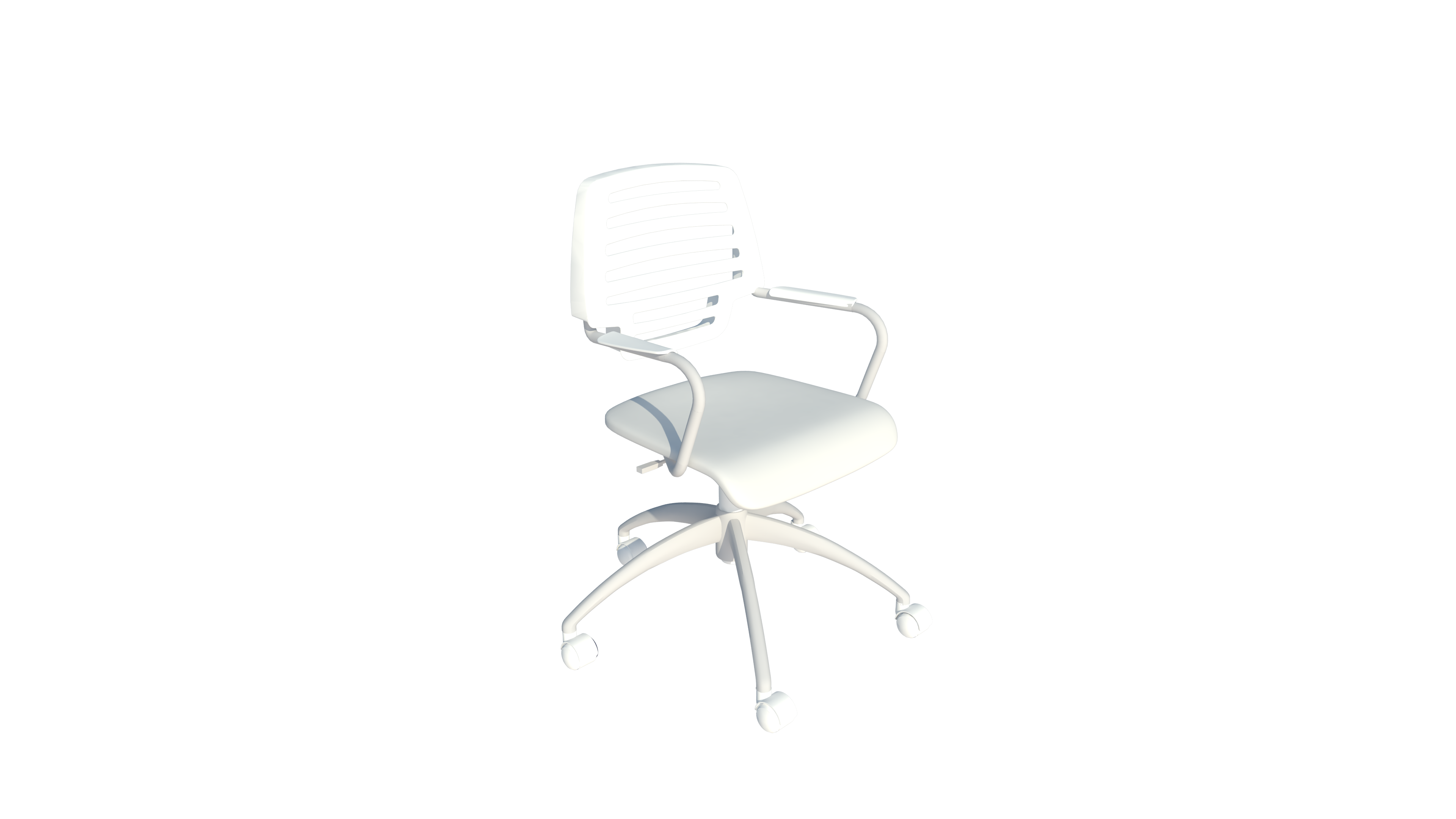 office chair 3D print model - Mito3D