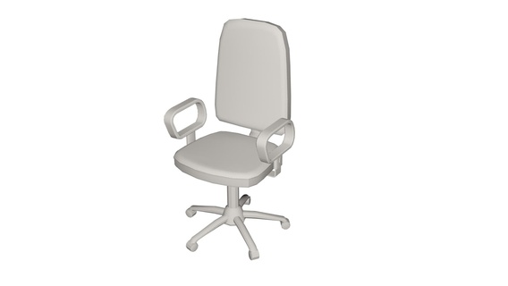 Büro Stuhl Stoff Möbel Sitzplätze Design elegant Einrichtung Innere Element modern Zimmerm Sitz 3d print model - Mito3D