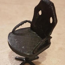 office chair home 3d print model - Mito3D