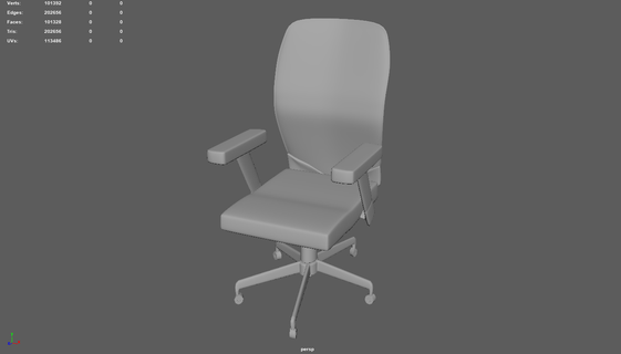 office computer chair bank low poly seat design furniture classic vintage street neighborhood video game unity lounge 3d print model - Mito3D