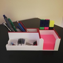 ofis Organizatör aracı post kalem sd masa depolama pratik araç sahibi sahipleri kap 3d print model - Mito3D