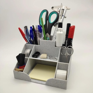ofis dolma kalem ayakta durmak organizatör Kulp destek sıra tutucular 3d print model - Mito3D