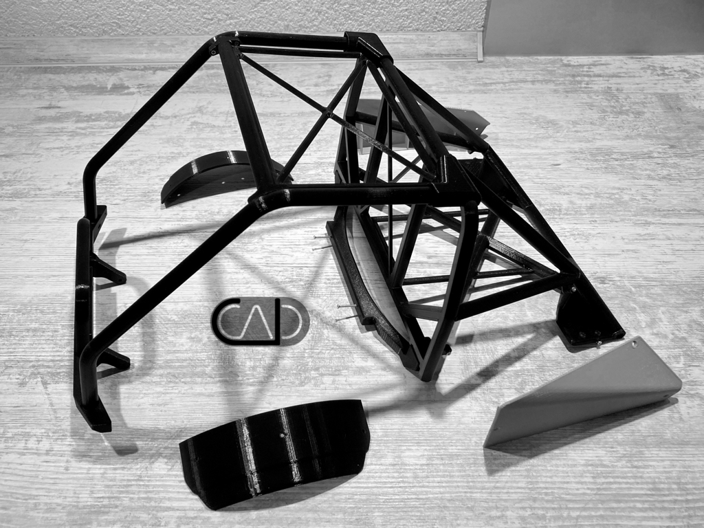 offroad takım evrensel montaj Manuel unimog trx trx4 4x4 umg mog ölçek tarayıcı 1 10 tek traxxas benz rc Mercedes vücut iz 3D print model - Mito3D